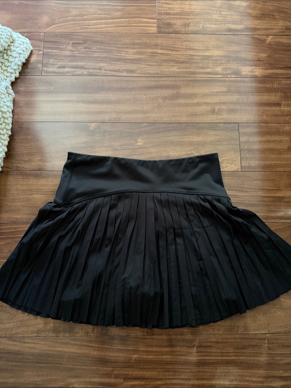 Z Supply Black Pleated Mini Athletic Skort